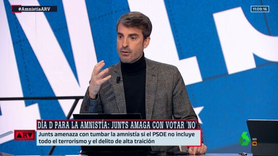 El an&aacute;lisis de Pablo Sim&oacute;n sobre la amnist&iacute;a: "El Gobierno, haga lo que haga, pierde"