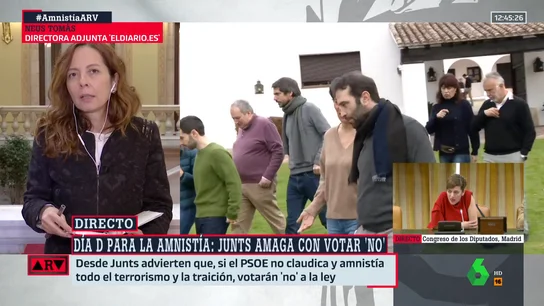Neus Tomás, sobre el PSOE: "Cada vez hay más voces que dicen que en algún momento habrá que decir que 'no'" Neus Tomás, sobre el PSOE: "Cada vez hay más voces que dicen que en algún momento habrá que decir que 'no'"