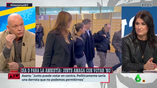 El periodista Gabriel Sanz, en Al Rojo Vivo. Gabriel Sanz, tajante: "Un país no puede estar secuestrado por los intereses de siete diputados"