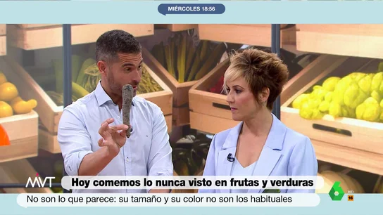 MVT Pablo Ojeda y los productos más raros (y ricos) en los supermercados: chirivía, pimiento chocolate o patata violeta MVT Pablo Ojeda y los productos más raros (y ricos) en los supermercados: chirivía, pimiento chocolate o patata violeta