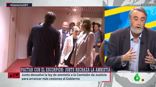 Cuartango: "Puigdemont lleva seis años en Bruselas alimentando su resentimiento" Cuartango: "Puigdemont lleva seis años en Bruselas alimentando su resentimiento"