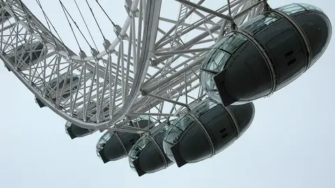 Cabinas del London Eye. Londres. Cabinas del London Eye. Londres.