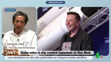 Un neurólogo alerta de la falta de transparencia sobre la implantación del chip cerebral de Elon Musk: "Son todo interrogantes"