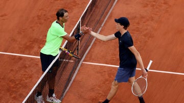 Rafa Nadal y Jannik Sinner