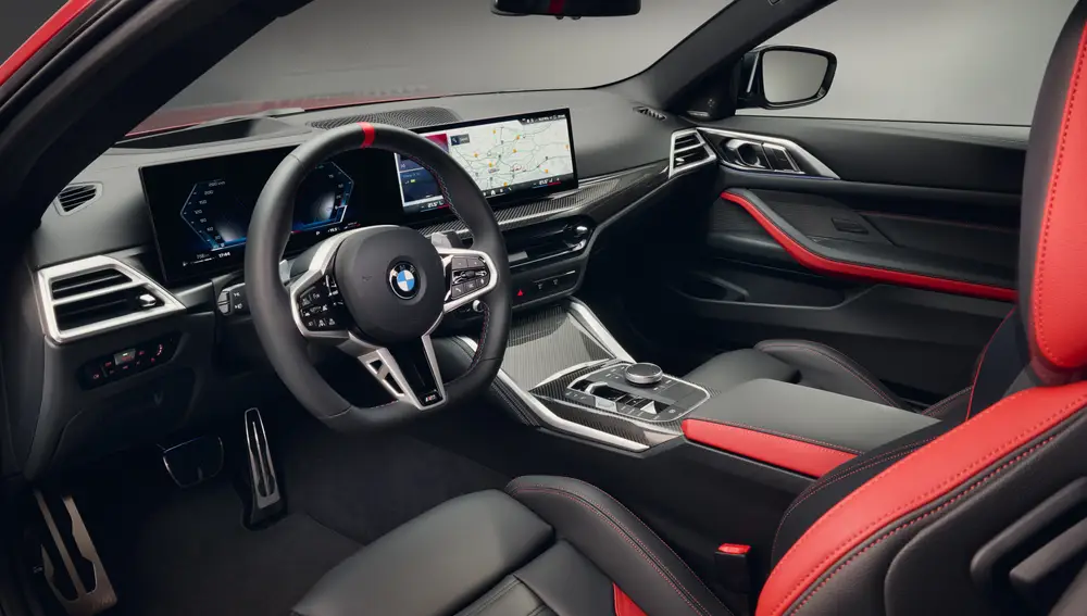 Interior del BMW Serie 4 2024