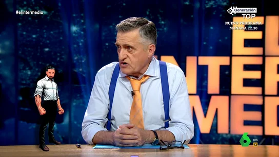 Wyoming y Sandra Sabatés analizan las crisis en Vox Las salidas de Macarena Olona e Iván Espinosa de los Monteros o la suspensión de tres de los cuatro diputados de Vox en Murcia son algunas de las crisis recientes de la formación de extrema derecha que El Intermedio analiza en este vídeo.