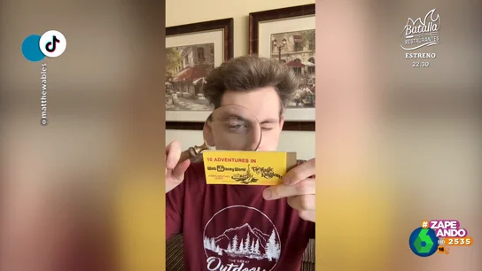 La sorpresa de un tiktoker al encontrar un antiguo ticket de Disneyland sin usar en un cajón de su casa La sorpresa de un tiktoker al encontrar un antiguo ticket de Disneyland sin usar en un cajón de su casa