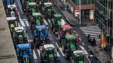 Tractorada en Bruselas