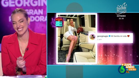 La 'pillada' de Miki Nadal a Isabel Forner en directo: "Para cotillear a alguien no hace falta seguirlo"