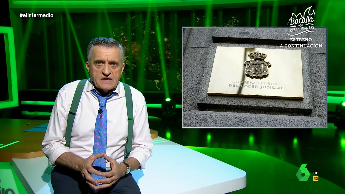 Wyoming critica la actitud de los miembros del CGPJ: "Están pegados a sus sillas, no me extrañaría que las togas fueran de velcro" Wyoming critica la actitud de los miembros del CGPJ: "Están pegados a sus sillas, no me extrañaría que las togas fueran de velcro"