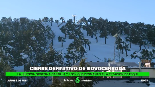 Cierre definitivo de Navacerrada: la Justicia ordena el desmantelamiento de la estación de esquí Cierre definitivo de Navacerrada: la Justicia ordena el desmantelamiento de la estación de esquí