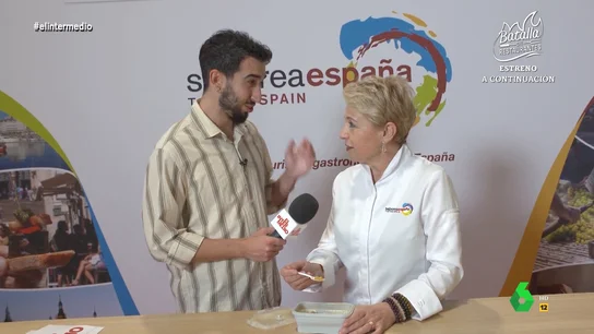 Isma Juárez le pide a dos chefs con estrella Michelin que prueben su táper: "¿En lugar de Dabiz Muñoz soy David Muñones?" Isma Juárez le pide a dos chefs con estrella Michelin que prueben su táper: "¿En lugar de Dabiz Muñoz soy David Muñones?"