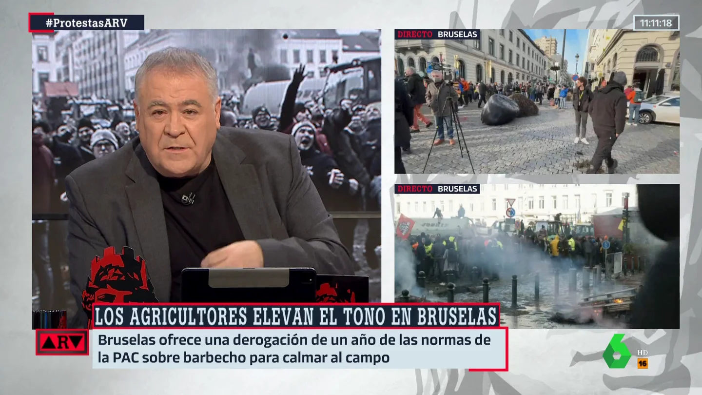 Ferreras, tras las críticas de Francia a los tomates españoles: "A lo mejor les mosquea que sean mejores que los franceses" Ferreras, tras las críticas de Francia a los tomates españoles: "A lo mejor les mosquea que sean mejores que los franceses"