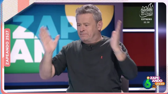 Miki Nadal demuestra su teoría sobre "aplaudir al revés": "¡Es hipnótico!" Miki Nadal demuestra su teoría sobre "aplaudir al revés": "¡Es hipnótico!"