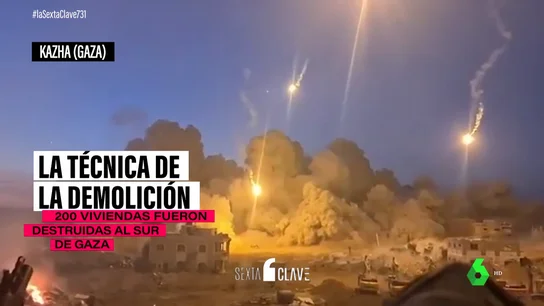 La brutal técnica de demolición de Israel en Gaza, o cómo destruir una población a través de barrios, universidades u hospitales La brutal técnica de demolición de Israel en Gaza, o cómo destruir una población a través de barrios, universidades u hospitales