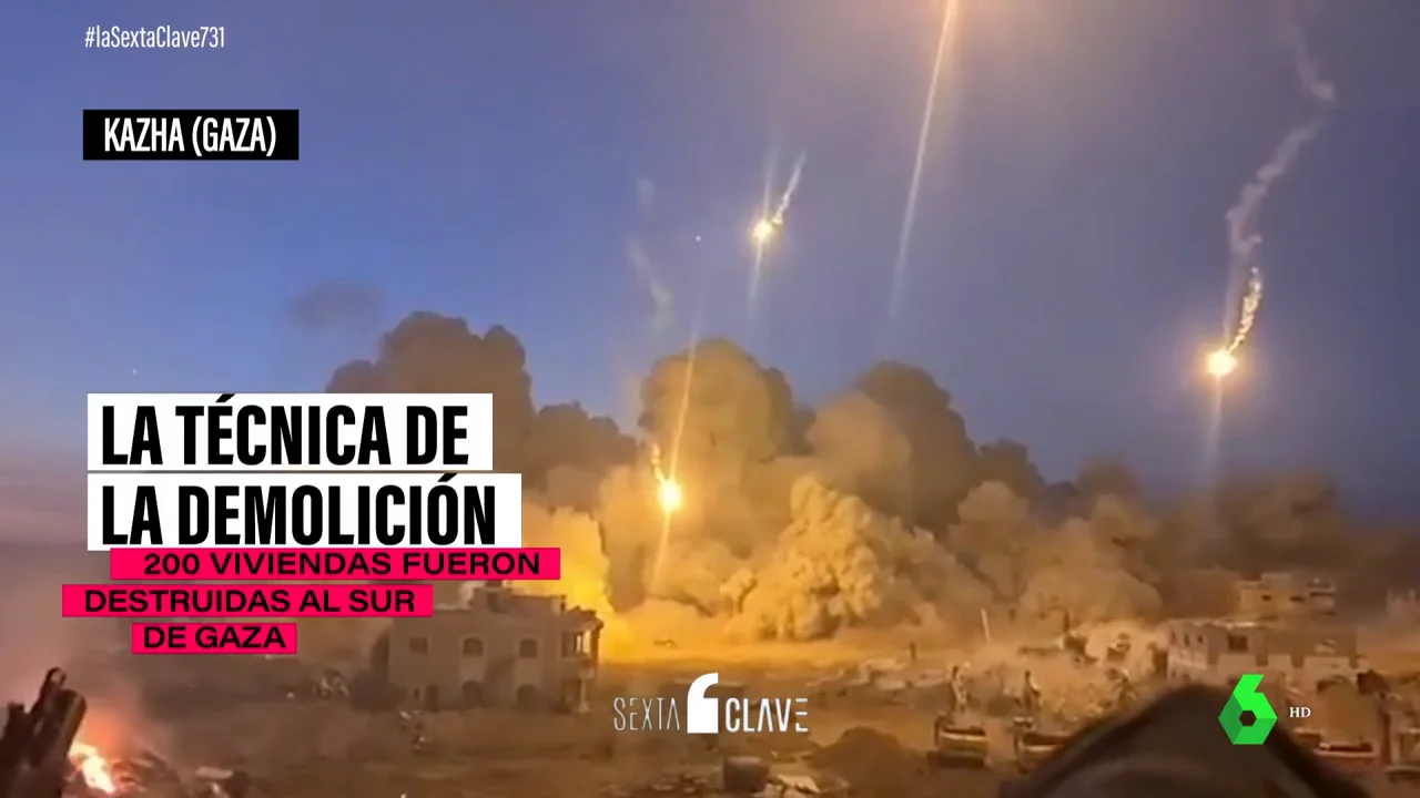 La brutal técnica de demolición de Israel en Gaza, o cómo destruir una población a través de barrios, universidades u hospitales La brutal técnica de demolición de Israel en Gaza, o cómo destruir una población a través de barrios, universidades u hospitales