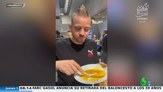 Dabiz Muñoz se moja en el debate viral de España: "La tortilla española no lleva cebolla" Dabiz Muñoz se moja en el debate viral de España: "La tortilla española no lleva cebolla"