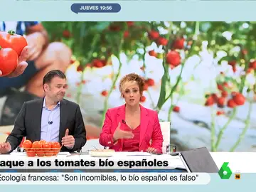 Cristina Pardo responde a las críticas de Francia a los tomates españoles