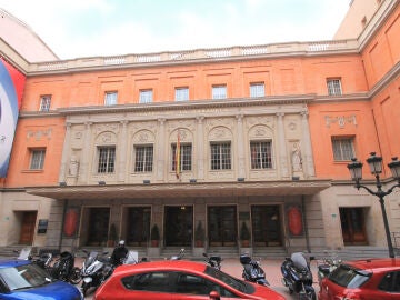 Fachada del Teatro de La Zarzuela