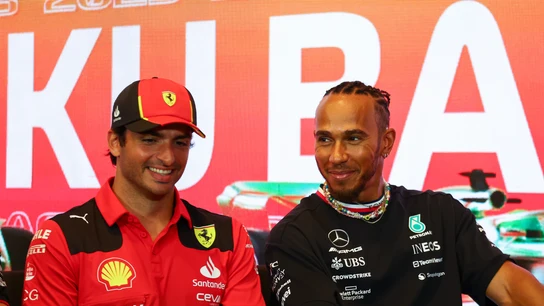 Hamilton y Sainz Hamilton y Sainz