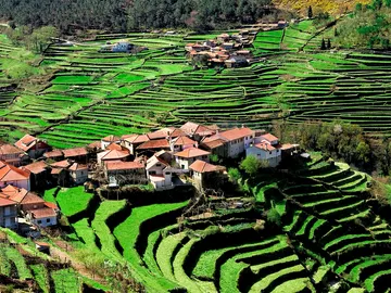 Pueblo de Sistelo, en Portugal Pueblo de Sistelo, en Portugal