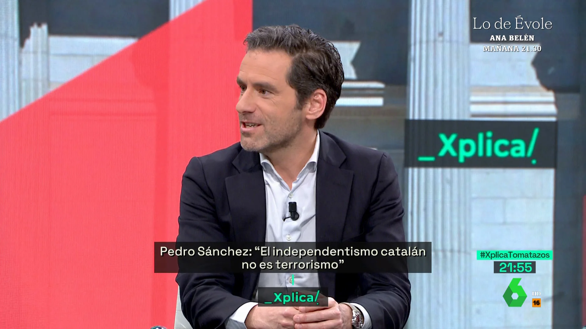 Borja Sémper critica que se amnistíe "a la casta política que te permite ser presidente del Gobierno".