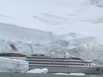 Crucero de lujo en la Antártida