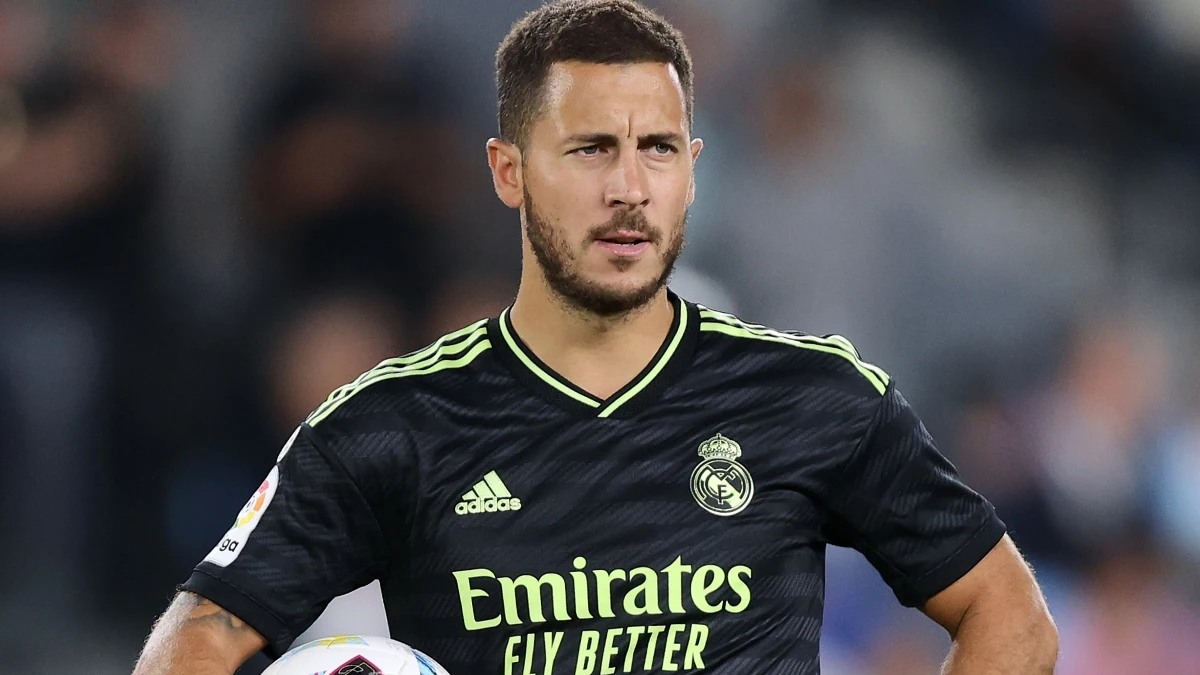 Hazard, en su etapa en el Real Madrid