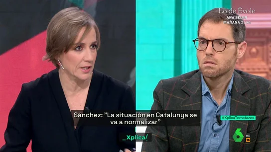 Tania Sánchez en laSexta Xplica Tania Sánchez en laSexta Xplica