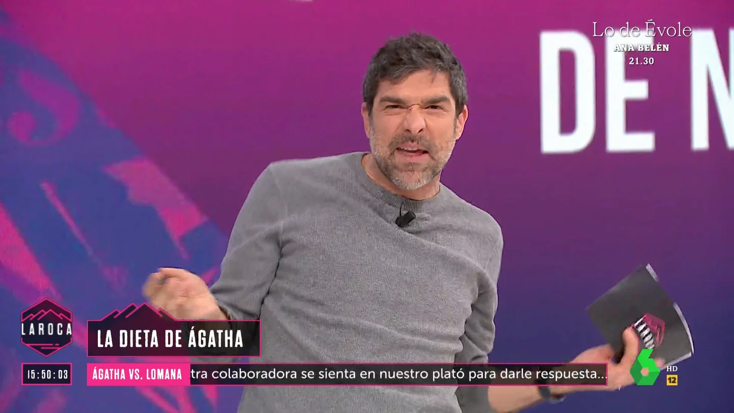 LA ROCA_Nacho García, tras las polémicas declaraciones de Ágatha Ruiz: "¿A cuántos años luz estás del mundo real?" LA ROCA_Nacho García, tras las polémicas declaraciones de Ágatha Ruiz: "¿A cuántos años luz estás del mundo real?"