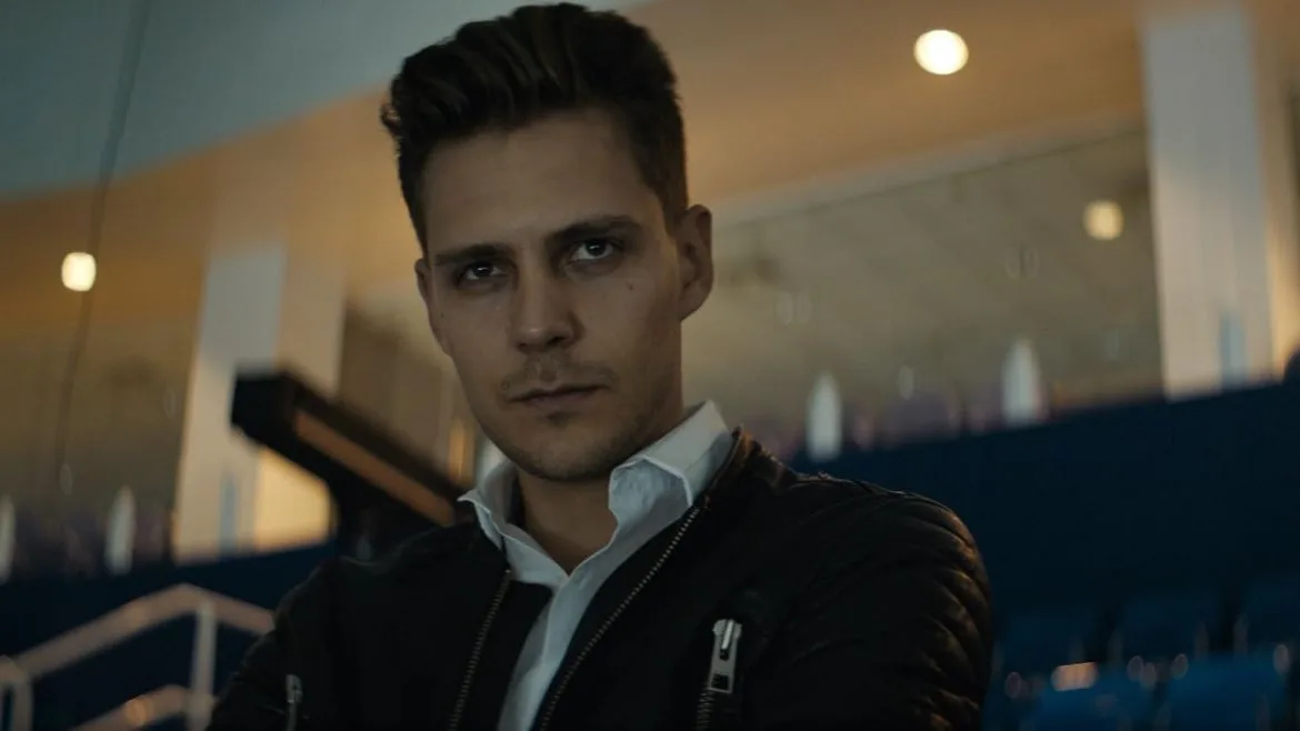 El actor serbio Miloš Biković en la película de 2018 'Hielo'.