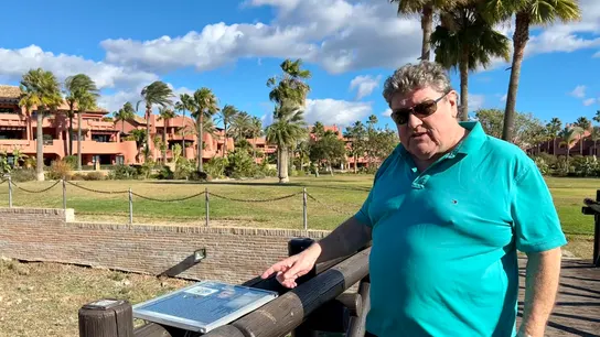 Imagen de archivo del presidente de la Entidad Urbanística de Conservación Guadalmansa, en Estepona. Imagen de archivo del presidente de la Entidad Urbanística de Conservación Guadalmansa, en Estepona.