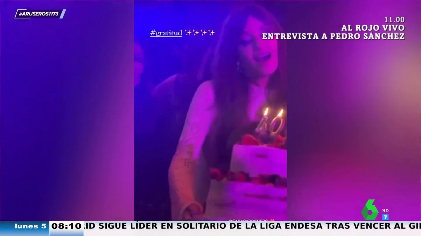 Sara Carbonero celebra su 40 cumpleaños en una fiesta con famosos como Vanesa Martín o Paula Echevarría Sara Carbonero celebra su 40 cumpleaños en una fiesta con famosos como Vanesa Martín o Paula Echevarría
