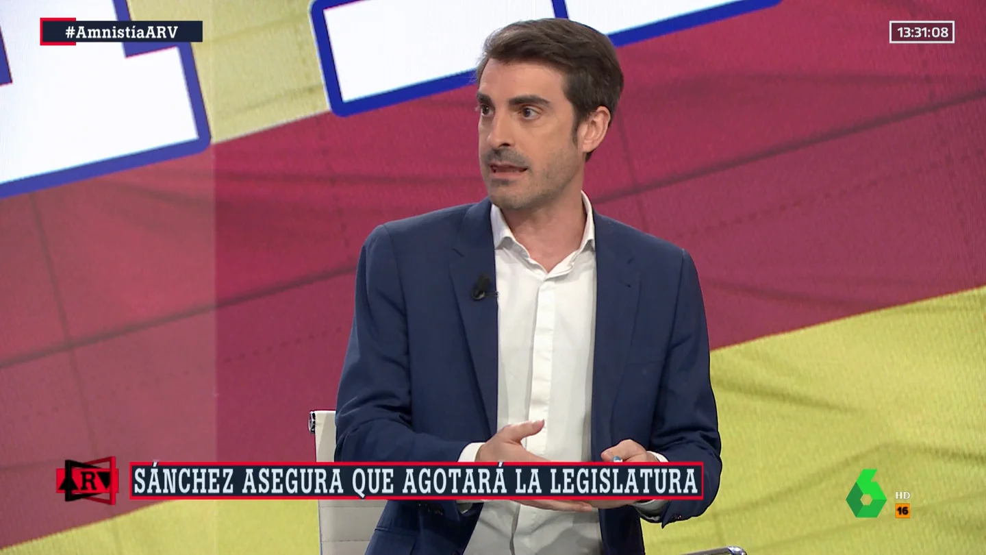 Pablo Simón, sobre la intención de Sánchez de agotar la legislatura: "Está blindado por dos razones" Pablo Simón, sobre la intención de Sánchez de agotar la legislatura: "Está blindado por dos razones"