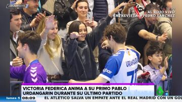 Victoria Federica y Pablo Urdangarin se funden en un abrazo viral durante un partido