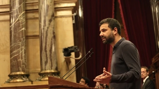 El diputado de ERC en el Parlament Ruben Wagensberg El diputado de ERC en el Parlament Ruben Wagensberg