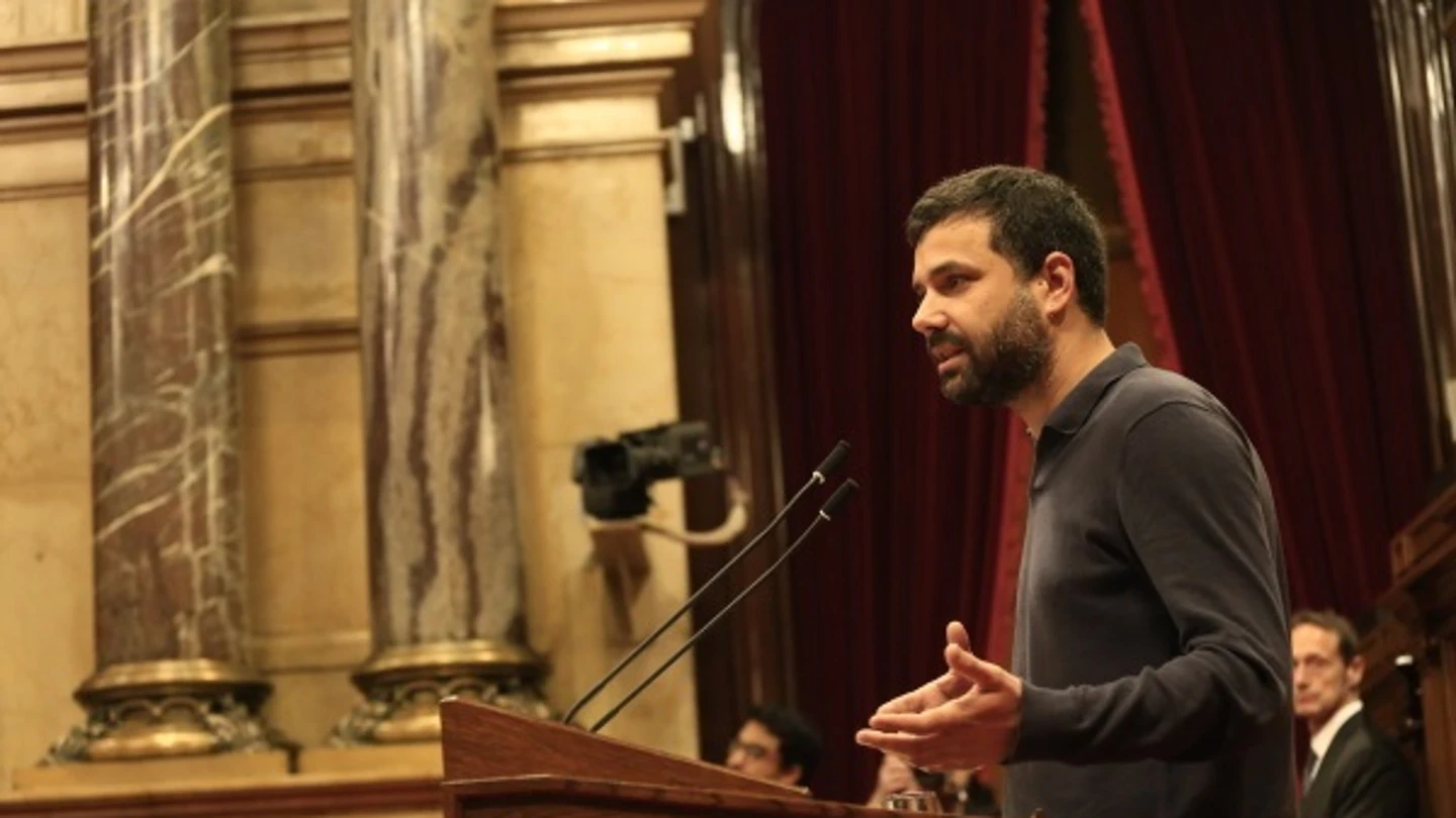 El diputado de ERC en el Parlament Ruben Wagensberg El diputado de ERC en el Parlament Ruben Wagensberg