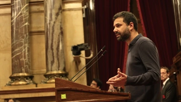 El diputado de ERC en el Parlament Ruben Wagensberg