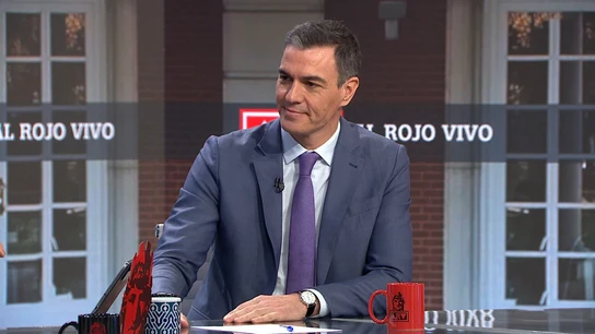 Imagen de archivo de Pedro Sánchez en Al Rojo Vivo Imagen de archivo de Pedro Sánchez en Al Rojo Vivo
