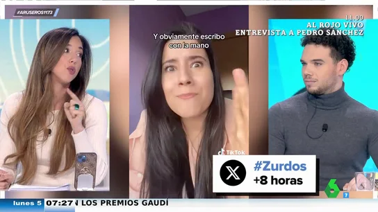 "Soy zurda y este es mi problema de por vida": Hans y Tatiana Arús estallan contra la 'dictadura de los diestros' "Soy zurda y este es mi problema de por vida": Hans y Tatiana Arús estallan contra la 'dictadura de los diestros'