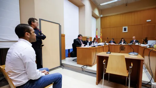 Dani Alves, en el juicio por violación Dani Alves, en el juicio por violación