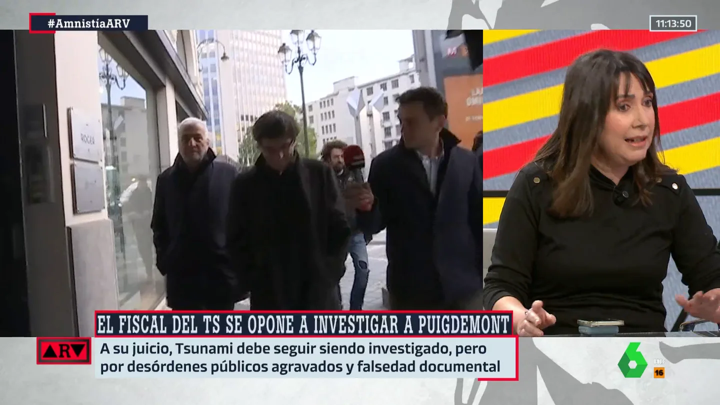 Beatriz Parera, sobre los posibles delitos de terrorismo de Puigdemont: "Lo más razonable sería abrir causa y determinar qué pasa" Beatriz Parera, sobre los posibles delitos de terrorismo de Puigdemont: "Lo más razonable sería abrir causa y determinar qué pasa"