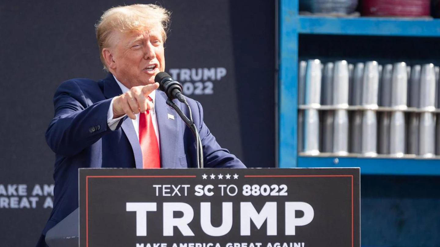 El expresidente Donald Trump El expresidente Donald Trump