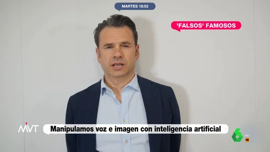 La inteligencia artificial 'manipula' a Iñaki López para que cante la 'Macarena' Más Vale Tarde comprueba hasta qué punto la inteligencia artificial permite suplantar la imagen y la voz de una persona conocida en Internet. En este vídeo, se puede ver cómo con solo una foto y un audio Iñaki López canta la 'Macarena'.