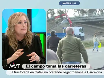 Elisa Beni, muy crítica con algunas reivindicaciones de los agricultores españoles
