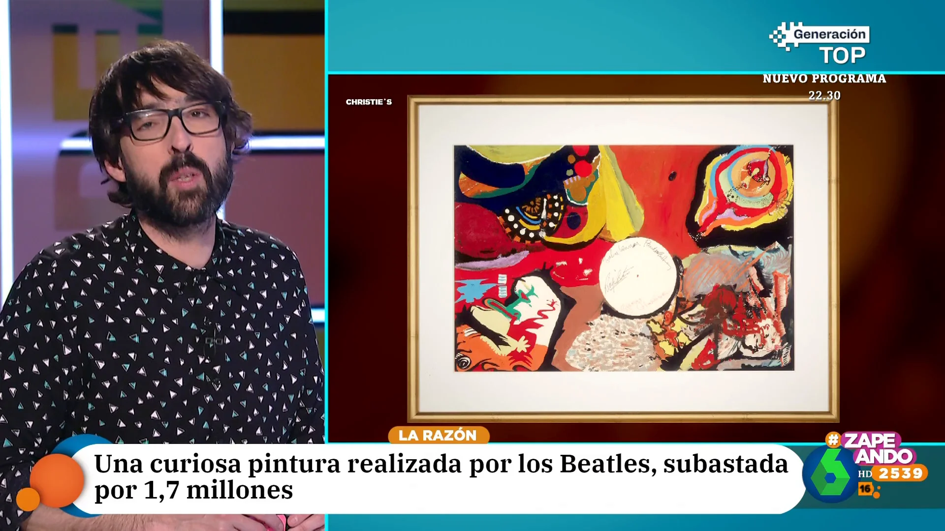 La cuantiosa cifra por la que se subasta un cuadro pintado por The Beatles: "Es malo con avaricia"