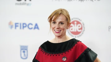 Actress María Vázquez poses during the red carpet of the 29th edition of the José María Forqué Awards, at IFEMA MADRID Palacio Municipal, on December 16, 2023.
