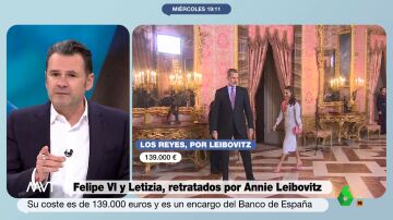 La reacción de Iñaki López al saber cuánto cuesta el retrato de los reyes de Annie Leibovitz