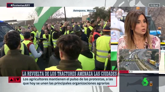 Carmen Morodo, sobre la protesta de los agricultores: "Tienen bastante razón, pero se mezcla con intereses corporativistas" Carmen Morodo, sobre la protesta de los agricultores: "Tienen bastante razón, pero se mezcla con intereses corporativistas"