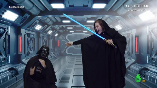 La parodia de El intermedio de Star Wars: Ayuso mata a Aznar La parodia de El intermedio de Star Wars: Ayuso mata a Aznar